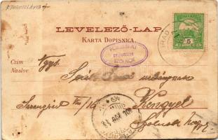 1908 Atya, Sarengrad; Manastirom / Kloster / monastery. A. Schwidernoch 8549. (EB)