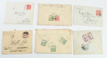 cca 1910-1940 85 db kézzel írt magánlevél borítékban, több levelezésből