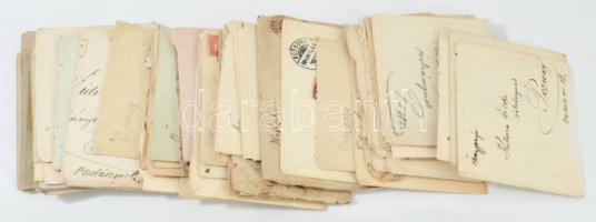 cca 1900-as évek, kb. 100 db kézzel írt magyar nyelvű magánlevél Pozsonyba Kutsera Didikének, közte ...