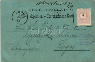 1899 Eszék, Essegg, Osijek; Vízpart, látkép. Ottokar Rechnitzer kiadása / riverside, view (EK)