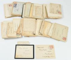 cca 1910-1930 Kb. 80 db magyar nyelvű levél a Herpy családtól