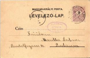 1898 Eszék, Essegg, Osijek; Maria Theresien Denkmal dei Essegg / emlékmű, szobor / monument (EK)