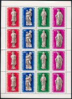 1976 Bélyegnap (49.) - Budavári gótikus szobrok 3 db kisív (7.500)