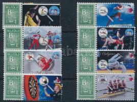 2025 Tanulj és sportolj 8 klf megszemélyesített bélyeg