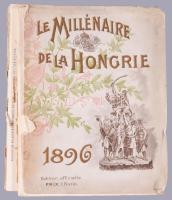 [Gelléri Mór] Gelléri, Maurice: La Hongrie millénaire. Le passé et le présent. [ Az ezeréves Magyarország multjából és jelenéből.] Bp., 1896, Czettel et Detusch, 161+3 p. + 6 (litográfia) t. Francia nyelven. Kiadói papírkötés, a borító leszakadt, a gerinc sérült és a könyvtest szétvált.