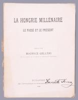 [Gelléri Mór] Gelléri, Maurice: La Hongrie millénaire. Le passé et le présent. [ Az ezeréves Magyaro...