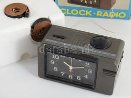 Rádiós ébresztőóra, dobozában, jó állapotban