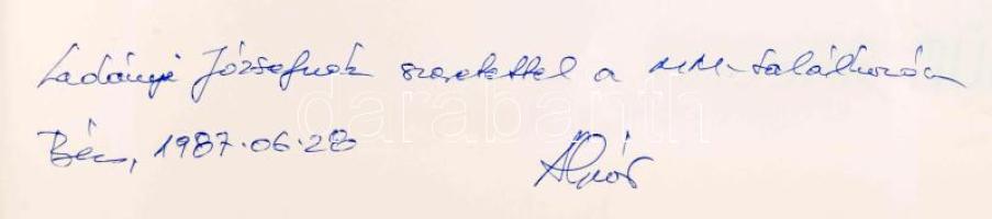 Bujdosó Alpár: Irreverzibilia zeneon. . Párizs, 1985. Magyar Műhely, Kiadói féálvászon kötésben, kis...