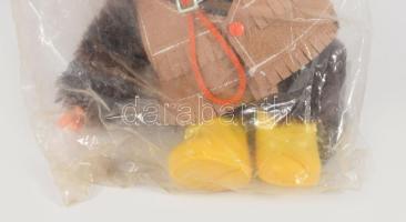 Retro moncsicsi figura, bontatlan csomagolásban, m: 20 cm