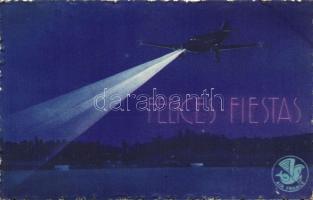 Air France aeroplane holiday greeting