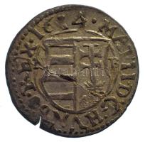 1614K-B Denár Ag "II. Mátyás" (0,53g) T:XF kitörés Hungary 1614K-B Denar Ag "Matthias II" (0,53g) C:XF crack