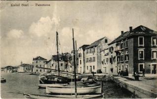 Kastel Stari, Castelvecchio (Kastela, Castelli); Panorama, port. Deposé: Vittorio Stein (fl)