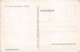 M. kir. Csendőrség - Tűzvész. Kiadja a M. Kir. Csendőrség Emlékbizottsága 3. sz. / Hungarian gendarm...