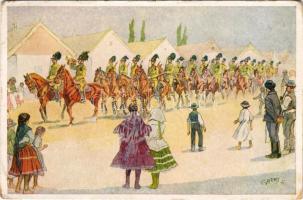 1938 M. kir. Csendőrség - Lovasszázad. Kiadja a M. Kir. Csendőrség Emlékbizottsága 20. sz. / Hungari...