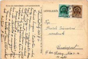 1941 M. kir. Csendőrség - Lovascsendőrök. Kiadja a M. Kir. Csendőrség Emlékbizottsága 16. sz. / Hung...