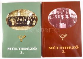 Múltidéző. Tanulmányok és visszaemlékezések a dél-alföldi postaszolgálat történetéből. 2-3. köt. Szentes, 2010-2015, Dél-alföldi Postatörténeti Alapítvány, 327+[1] p.; 399+[1] p. Kiadói papírkötés.