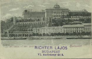1899 Budapest I. Királyi Vár (EB)
