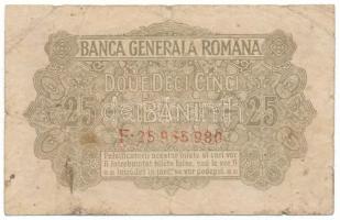 Románia 1917. Német megszállás 25b "F 25965980" T:VG
Romania 1917. German occupation 25 B...