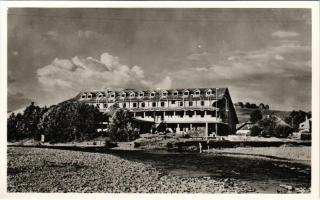 Kőrösmező, Körösmező, Jaszinya, Jasina, Yasinia (Máramaros); Székesfővárosi Alkalmazottak Segítőalapja, Budapest üdülő és turistaszálló, nagyszálló. Foto Erődi / resort and tourist hotel