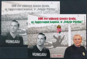 2026 100 éve született Grosics Gyula emlékívpár 0000 sorszámmal