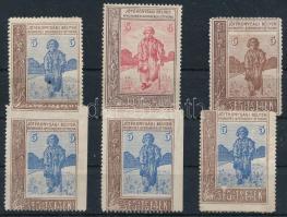 1905 6 klf "Segítsetek!" segélybélyeg