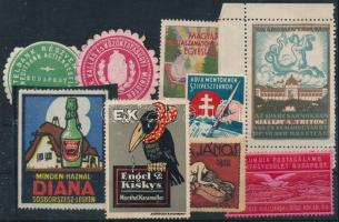 1905-1930 9 db magyar levélzáró