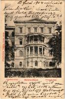 1904 Balatonfüred, Erzsébet udvar. Koller Károly kiadása (EK)