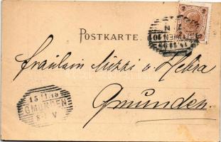 1899 Der Weltuntergang. Der Komet naht der Erde / Világvége humor / "The end of the world. The ...