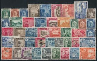 Aden Protektorátus 44 db klf bélyeg