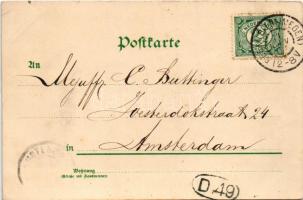 1901 Wünschen angenehme Nachtruhe! Ich füge mich willig liebe Pauline / Drunk man and angry wife hum...