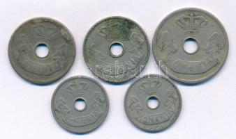 Románia 1905-1906. 5b-20b Cu-Ni (5xklf) T:VF,F ph.
Romania 1905-1906. 5 Bani - 20 Bani Cu-Ni (5xdif...