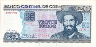 Kuba 2020. 20P T:AU Cuba 2020. 20 Pesos C:AU Krause P#122