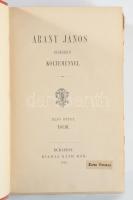 Arany János összes munkái 2-8 kötet. Bp., 1883-1885, Ráth Mór. Kiadói aranyozott, festett egészvászo...