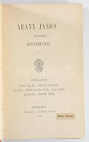 Arany János összes munkái 2-8 kötet. Bp., 1883-1885, Ráth Mór. Kiadói aranyozott, festett egészvászo...