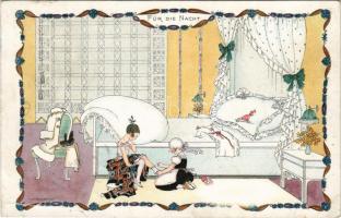 1921 Für die Nacht / Girls. M. M. Nr. 1232. s: Mela Koehler (EB)