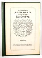 Az Orosházi Juhász Balázs Gyűjtőklub évkönyve 1978-1979. Szerk.: Koszorús Oszkár. Orosháza, 1979, Petőfi Művelődési Központ, 161+[1] p. Egészvászon-kötésben.