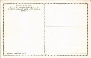 Silou k svobode, láskou k svornosti. Vyzdoba Primatorského Sálu v Obecním Dome Král. Hlav. Mesta Pra...