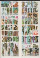 Kambodzsa 925 db klf bélyeg 5 db kétoldalas A4-es berakólapon + 1 db stecklapon