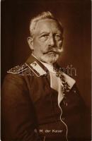 S. M. der Kaiser Wilhelm II. Verlag Piek, Photo von Alfred Schwarz / II. Vilmos német császár egyenruhában / Emperor Wilhelm II of Germany
