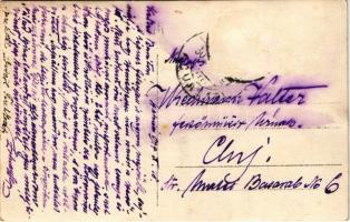 1917 Szatmárnémeti, Szatmár, Satu Mare; Catedrala cu parcul / székesegyház a parkkal / dom with park...