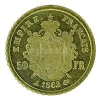 Franciaország DN "50 Francs" jelzetlen modern mini Au érem bizonytalan aranytartalommal (0...