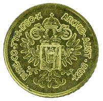 Ausztria DN "Mária Terézia" jelzetlen modern mini Au érem bizonytalan aranytartalommal (0,...