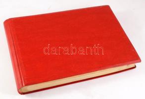 Orosz metrót bemutató fotóalbum, 22 db fotóval, 18×23 cm