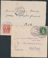 1891-1896 2 db levélelőlap