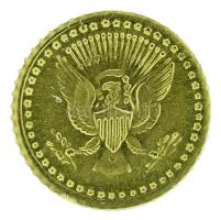 Amerikai Egyesült Államok DN "RF JF Kennedy" jelzetlen modern mini Au érem bizonytalan ara...
