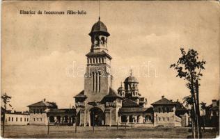 Gyulafehérvár, Karlsburg, Alba Iulia; Biserica de incoronare. Müller / Koronázási templom / church (EB)