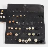 Zacskónyi vegyes bizsu tétel, közte ezüst (Ag) gyűrű