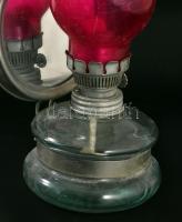 Fali petróleumlámpa, nem használt, m: 35 cm