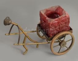 Riksa alakos gyertyatartó, 23x15 cm