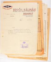 1943-1948 30 db kerékpáros témájú fejléces számla